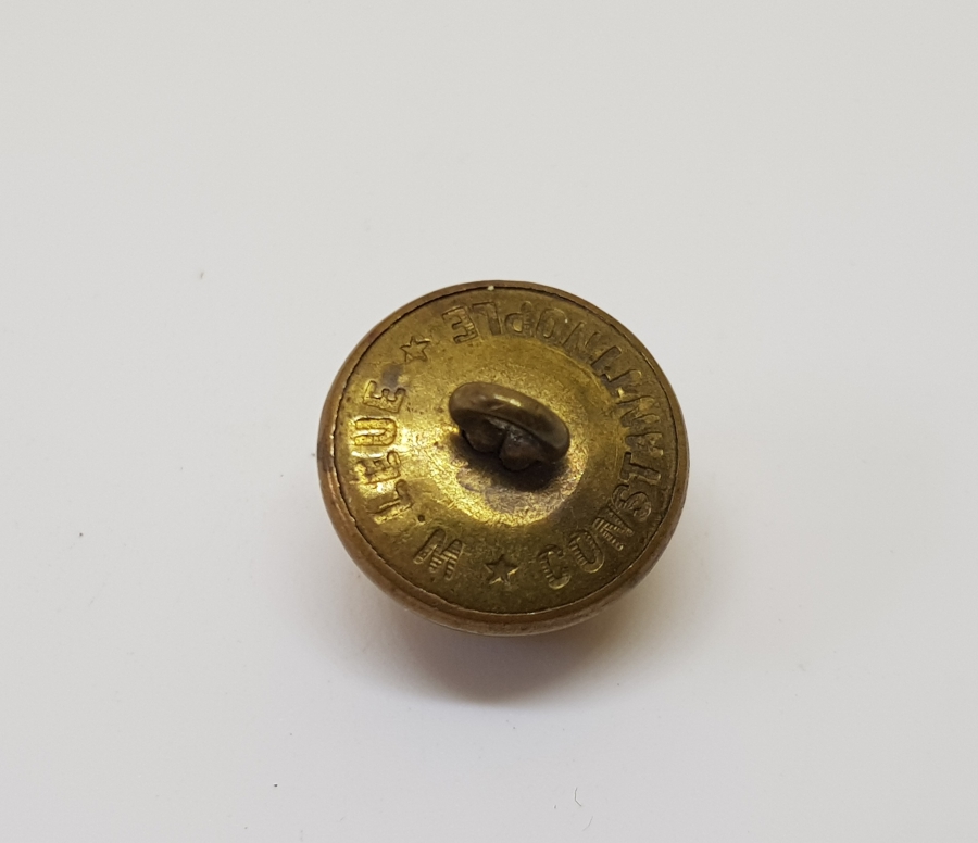 ÜZERİ TOMBAK İŞÇİLİKLİ OSMANLI TOPÇU SUBAY DÜĞMESİ