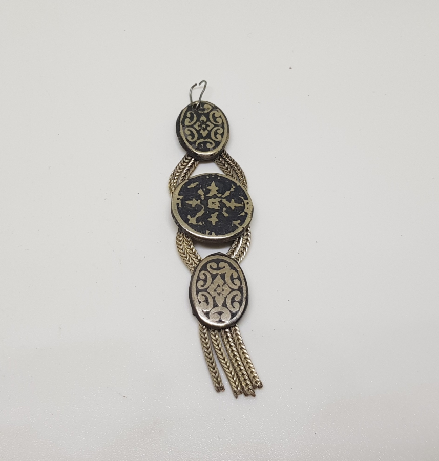 SAVAT İŞÇİLİKLİ ESKİŞEHİR YAPIMI OSMANLI DÖNEMİ KOLYE UCU