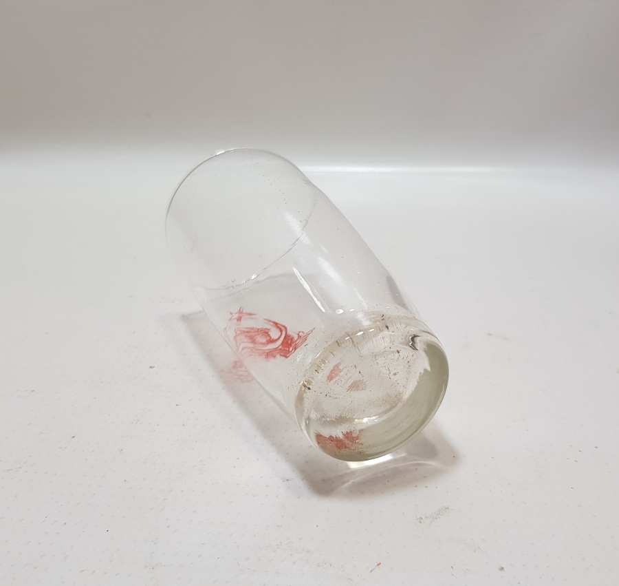 CUMHURİYET BAŞLARI ÇOK NADİR ÜZERİ BOZKURT VE AY YILDIZLI BARDAK