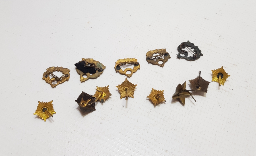 CUMHURİYET BAŞLARI SUBAY KOKART VE ROZET LOTU