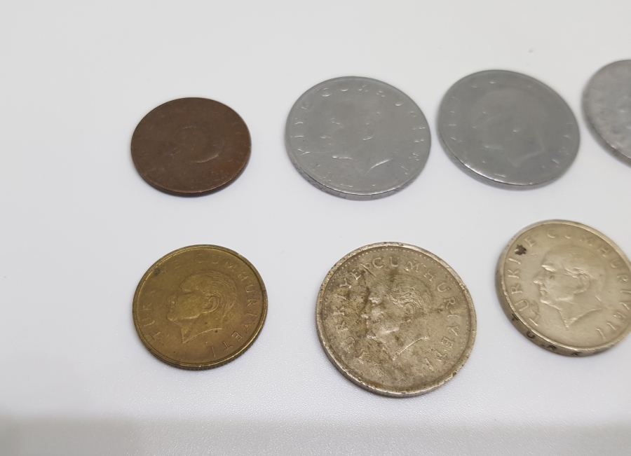 ANTİKA METAL PARA LOTU