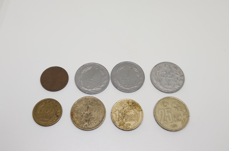 ANTİKA METAL PARA LOTU