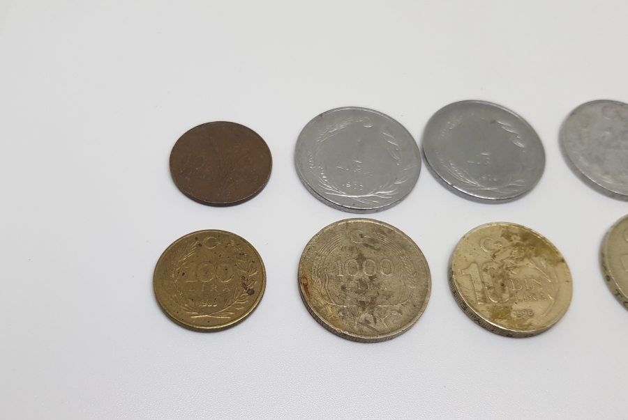 ANTİKA METAL PARA LOTU