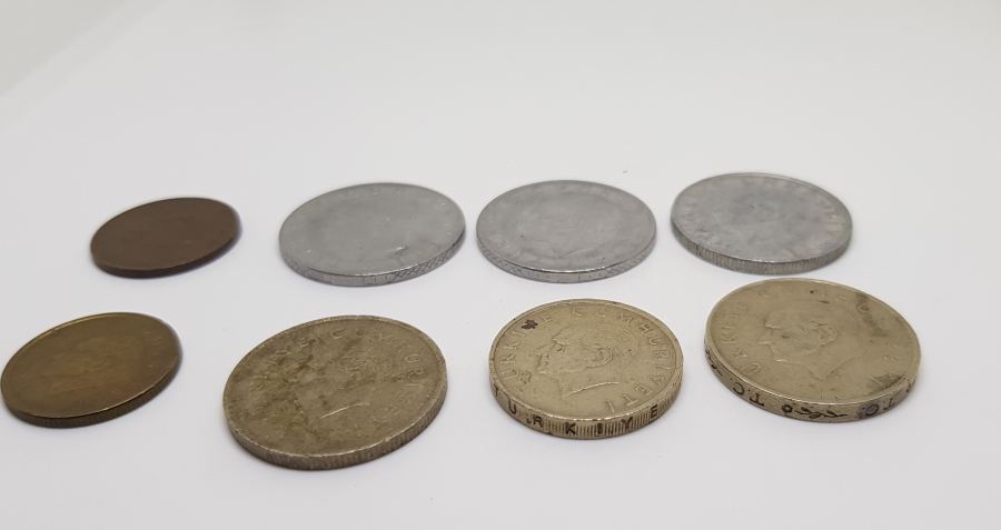 ANTİKA METAL PARA LOTU