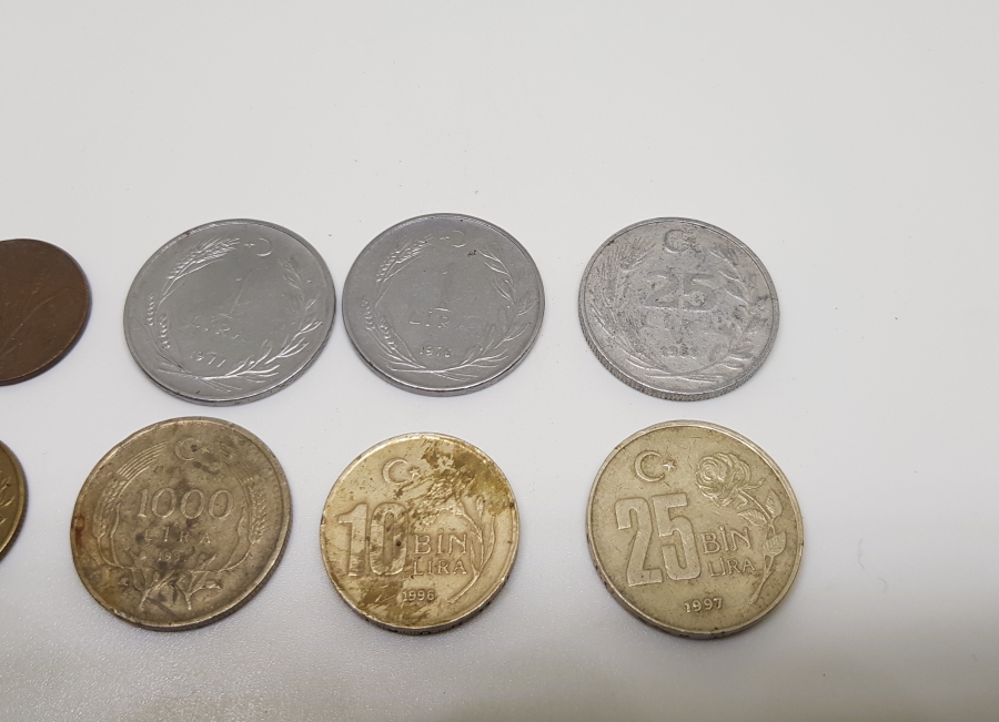 ANTİKA METAL PARA LOTU