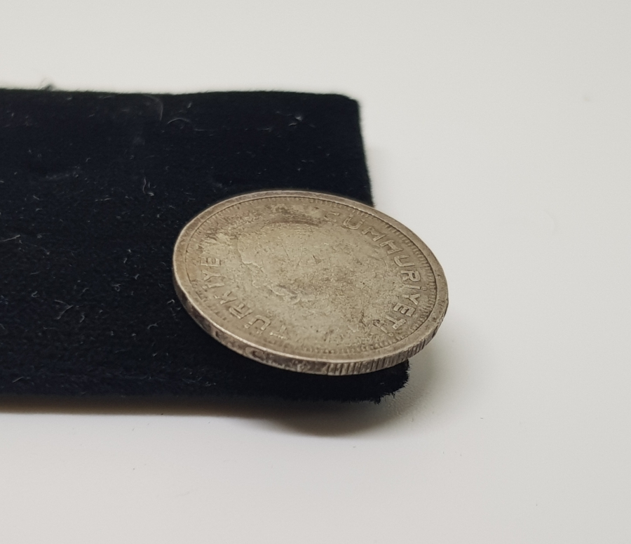 1936 YILI GÜMÜŞ 25 KURUŞ