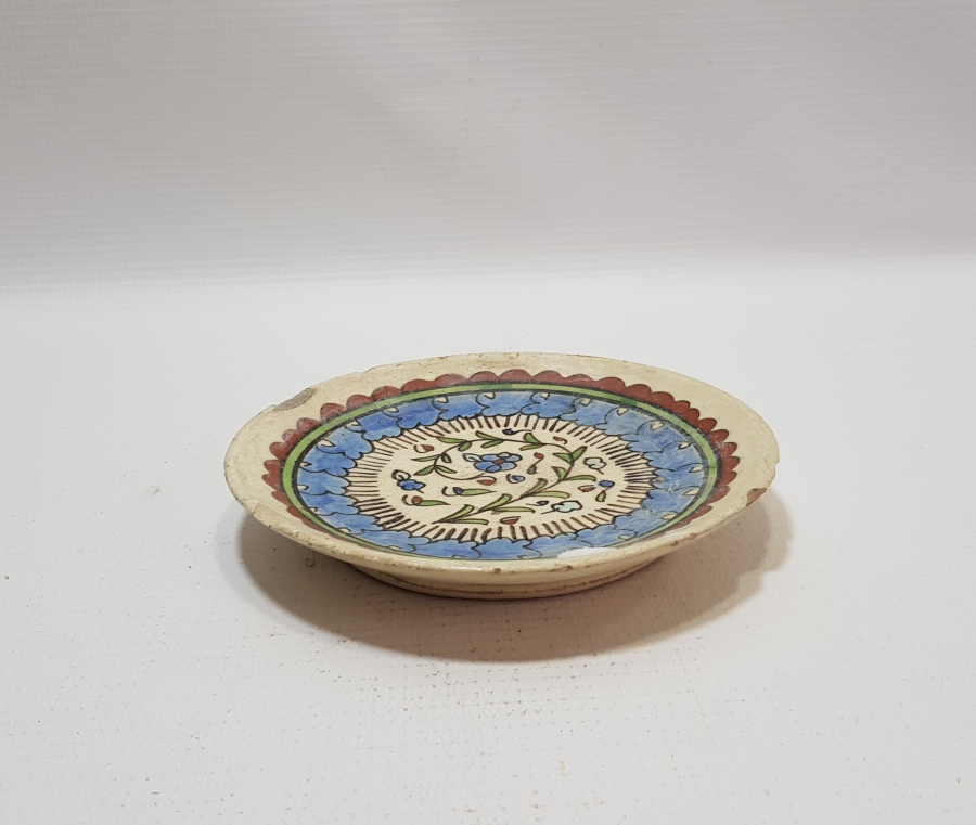 EL BOYAMA ANTİKA NADİR HUZUR ÇİNİ KÜTAHYA TABAK