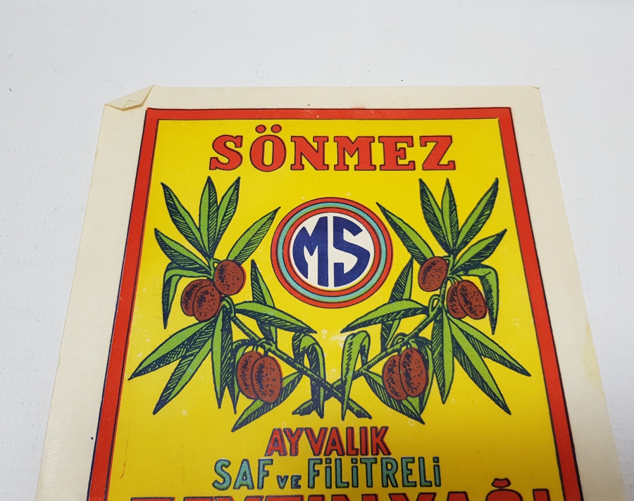 ANTİKA BÜYÜK BOY ZEYTİNYAĞI ETİKETİ