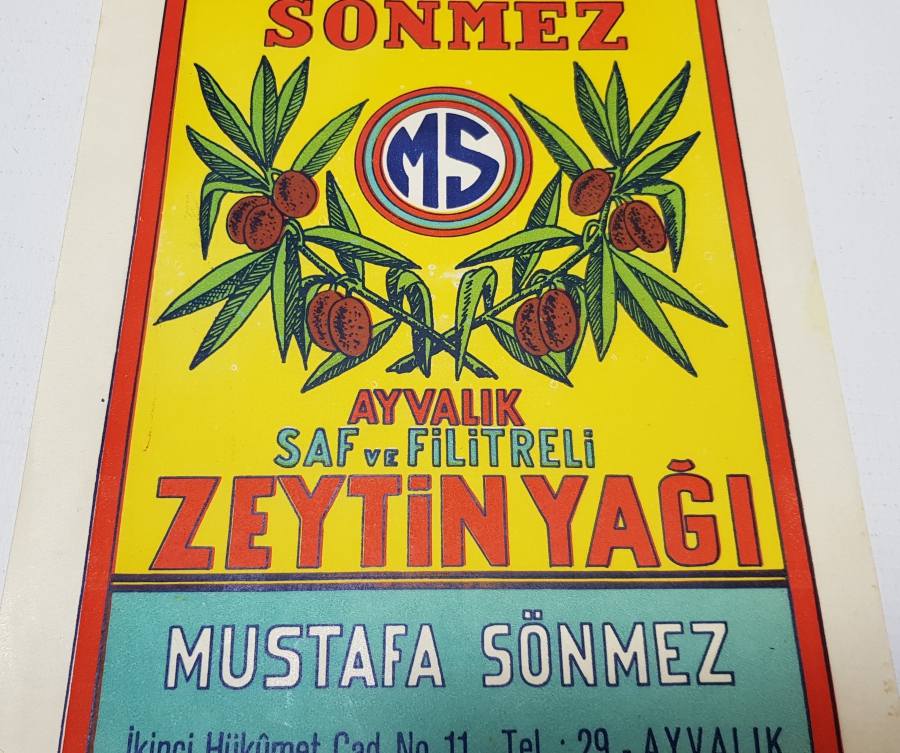 ANTİKA BÜYÜK BOY ZEYTİNYAĞI ETİKETİ