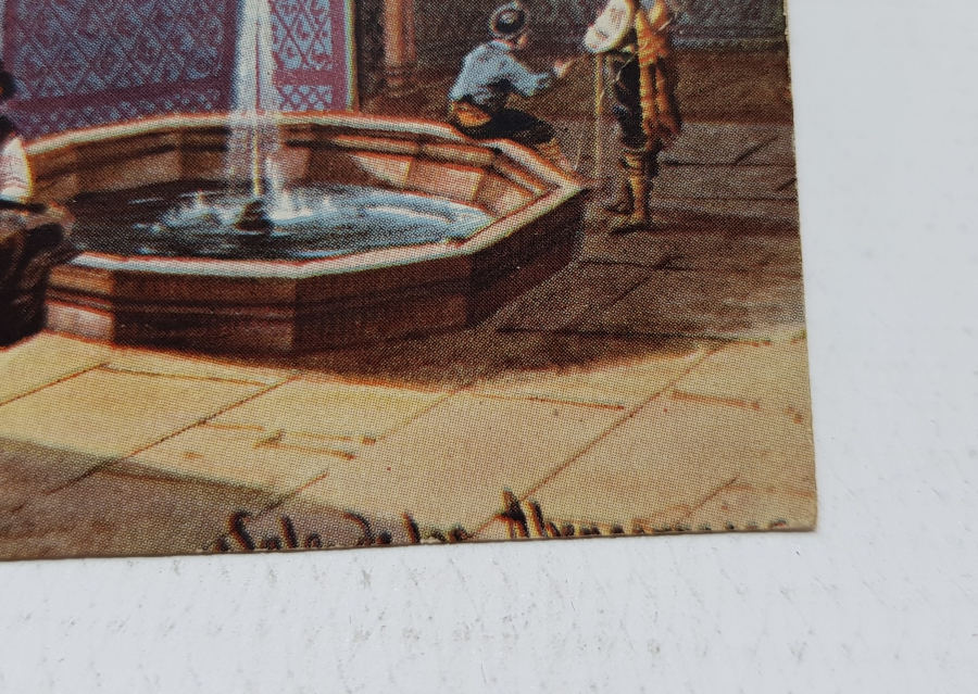 OSMANLI DÖNEMİ SANATÇI İMZALI KARTPOSTAL