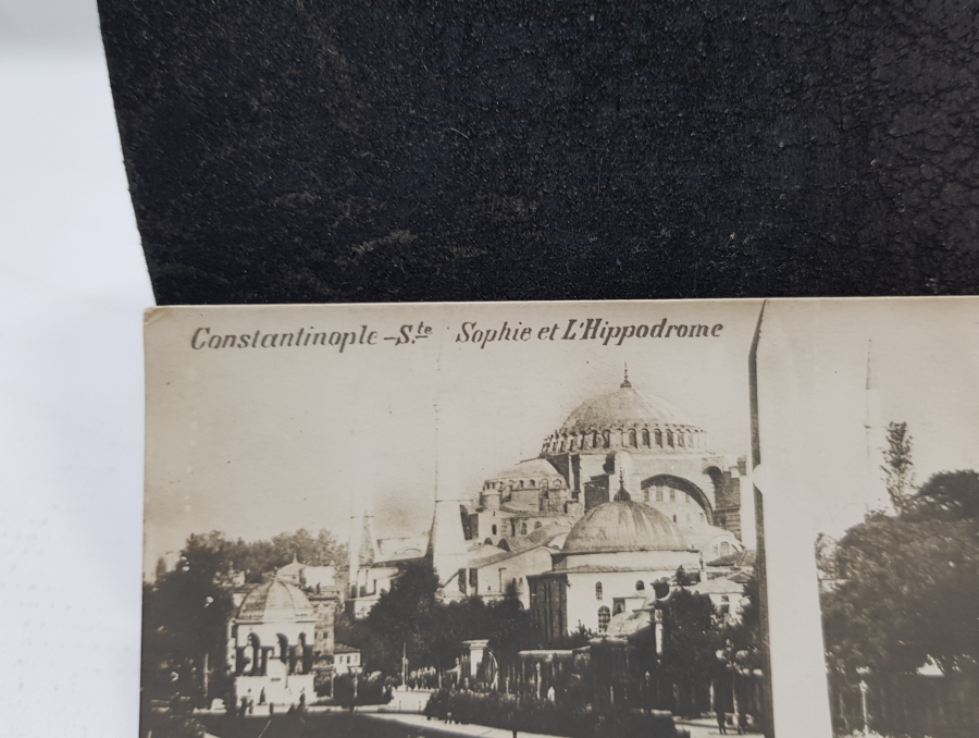 HİPODROM VE AYASOFYA GÖRSELLİ OSMANLI DÖNEMİ KARTPOSTAL