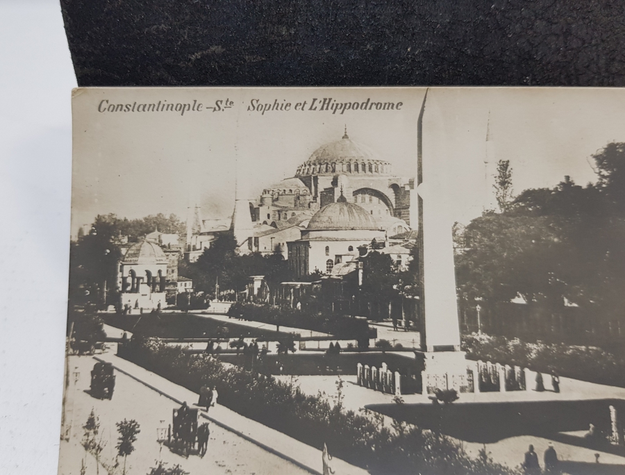HİPODROM VE AYASOFYA GÖRSELLİ OSMANLI DÖNEMİ KARTPOSTAL