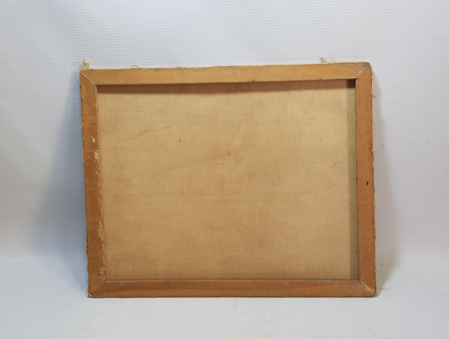 TUVAL ÜZERİ ANTİKA YAĞLI BOYA TABLO