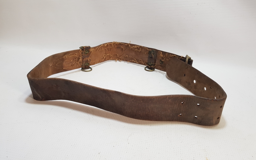 1. DÜNYA SAVAŞI DÖNEMİ ÇOK NADİR DERİ SUBAY KEMERİ