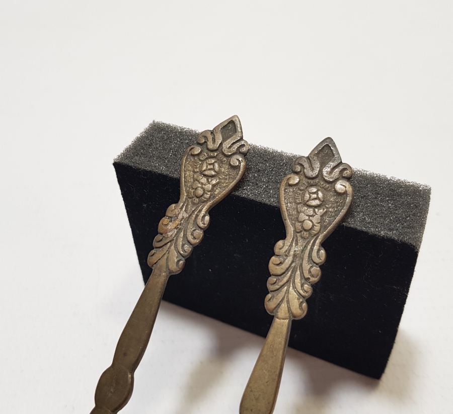 KABARTMA İŞÇİLİKLİ OSMANLI DÖNEMİ NADİR FORMDA PEYNİR ÇATALI