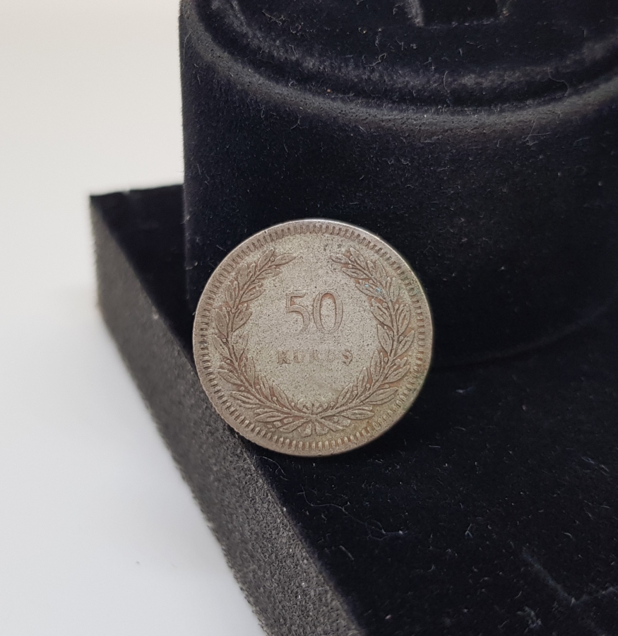 1947 YILI GÜMÜŞ 50 KURUŞ