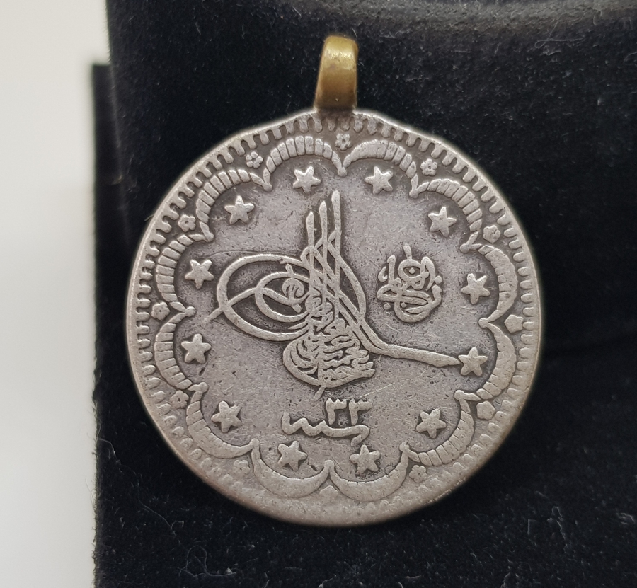 ABDÜLHAMİD HAN DÖNEMİ GÜMÜŞ KOLYE PARA