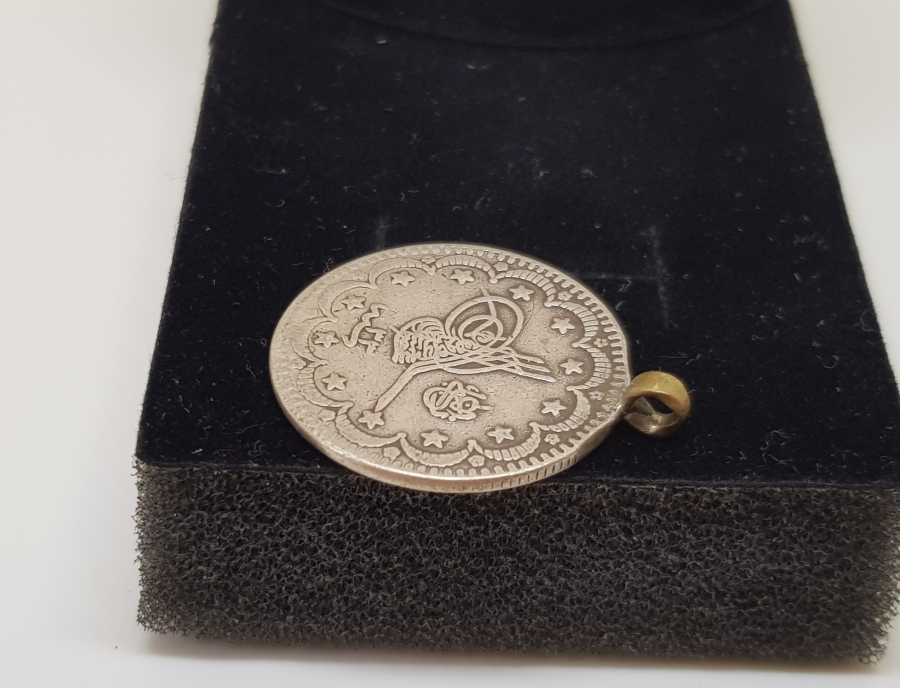 ABDÜLHAMİD HAN DÖNEMİ GÜMÜŞ KOLYE PARA