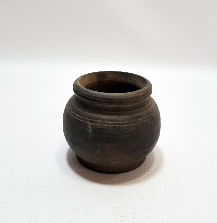 OSMANLI DÖNEMİ BÜYÜK BOY AHŞAP HOKKA