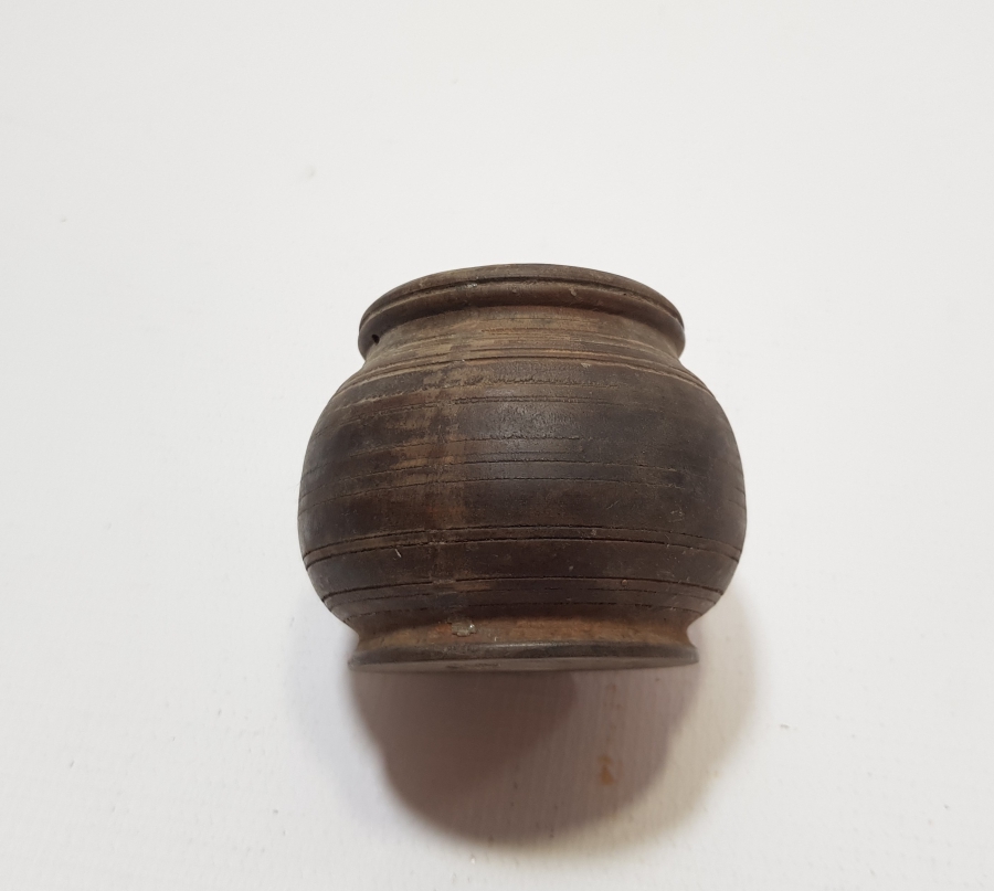 OSMANLI DÖNEMİ BÜYÜK BOY AHŞAP HOKKA