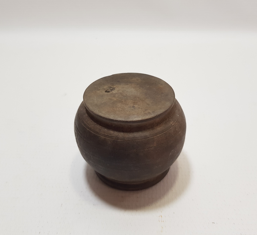 OSMANLI DÖNEMİ BÜYÜK BOY AHŞAP HOKKA