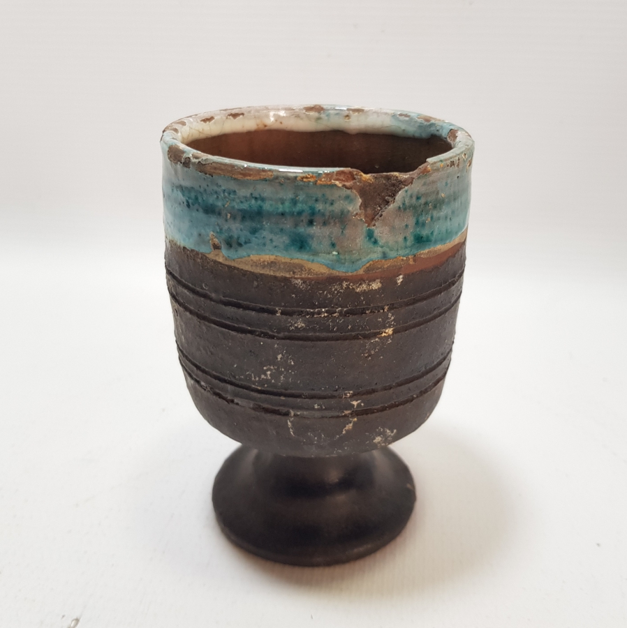 OSMANLI DÖNEMİ NADİR RENKTE İZNİK MAVİSİ HAVAN