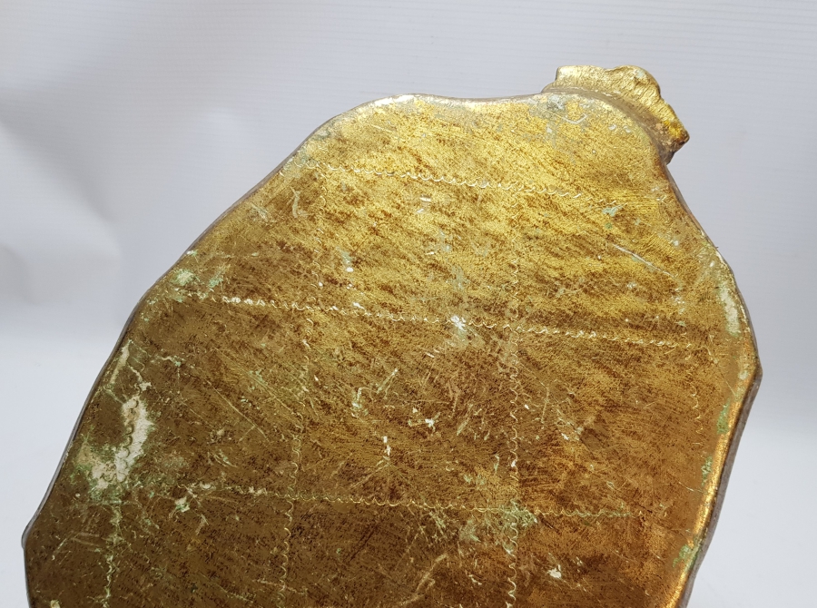 OSMANLI DÖNEMİ ALTIN VARAKLI LEVANTEN TEPSİ