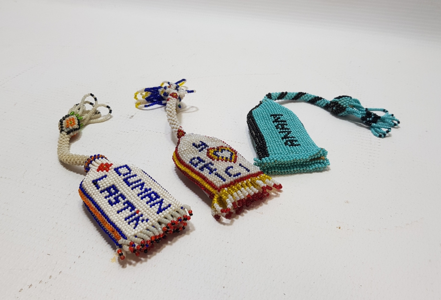 3 ADET CEZAEVİ YAPIMI BONCUK İŞİ ÇAKMAKLIK