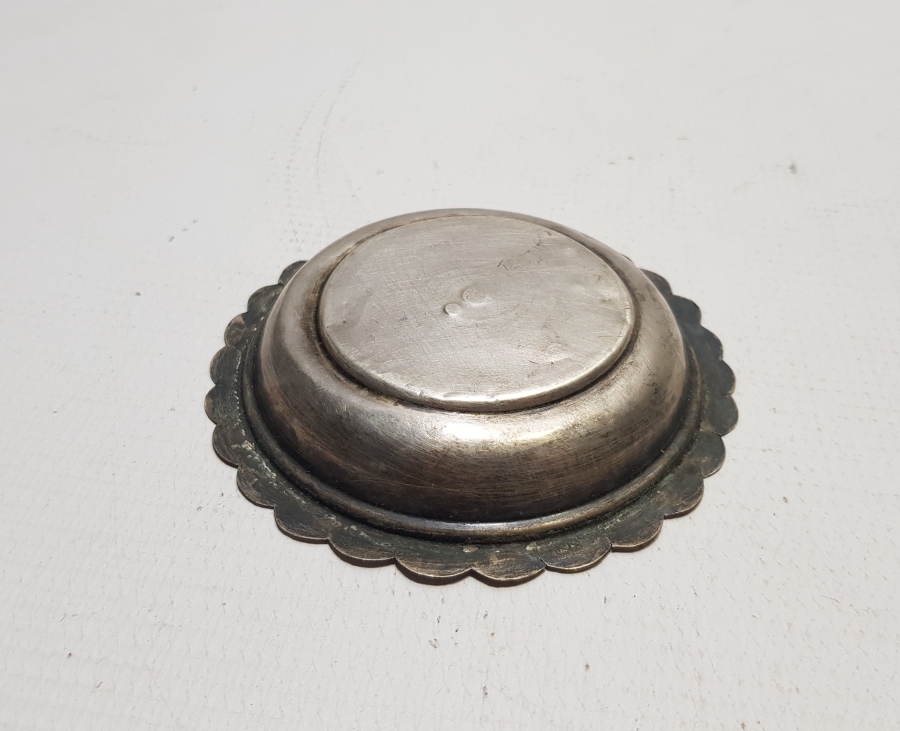 ÜZERİ KALEM İŞÇİLİKLİ TUĞRALI VE SAH DAMGALI OSMANLI DÖNEMİ İFTARİYELİK - HURMALIK