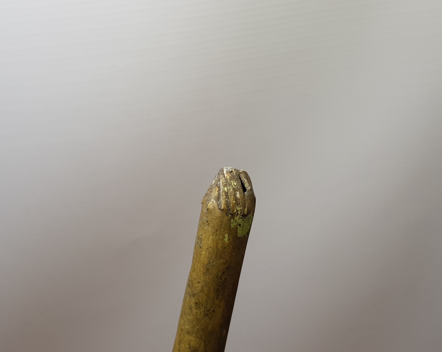 OSMANLI DÖNEMİ SÜLEYMANİYE İŞİ EL YAPIMI NADİR SEYYAR KAHVECİ CEZVESİ