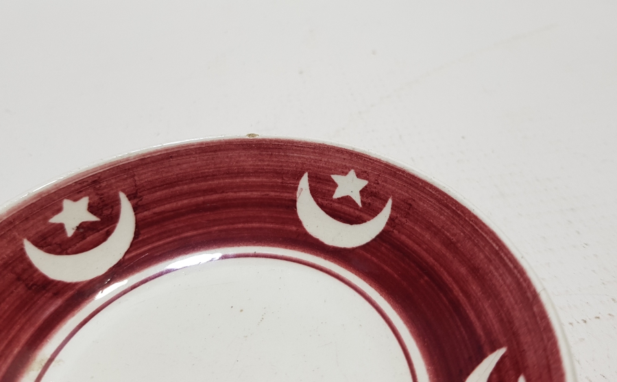 OSMANLI DÖNEMİ AY YILDIZLI NADİR MİNİ TABAK