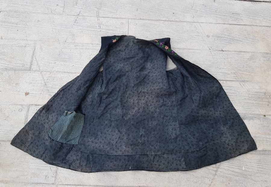 EL YAPIMI ANTİKA KANAVİÇE YELEK