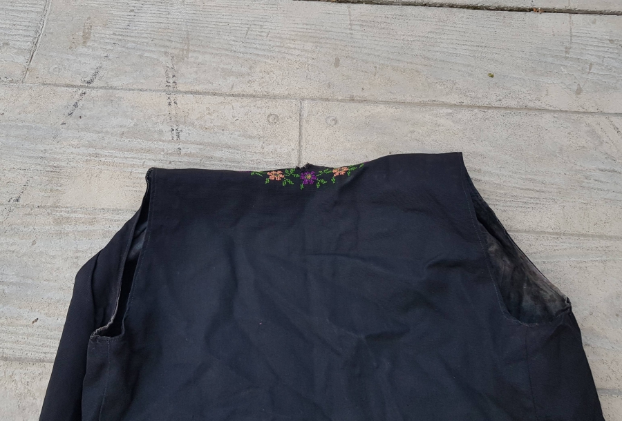 EL YAPIMI ANTİKA KANAVİÇE YELEK