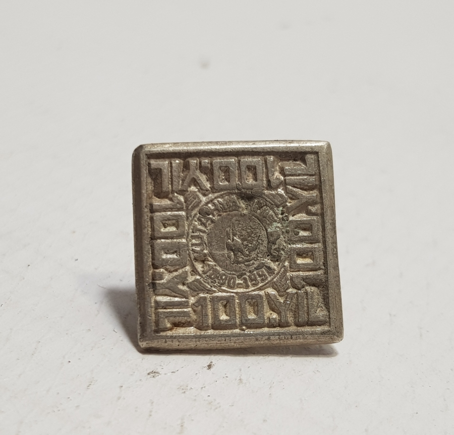 KÜTAHYA LİSESİ 100. YIL GÜMÜŞ ROZET