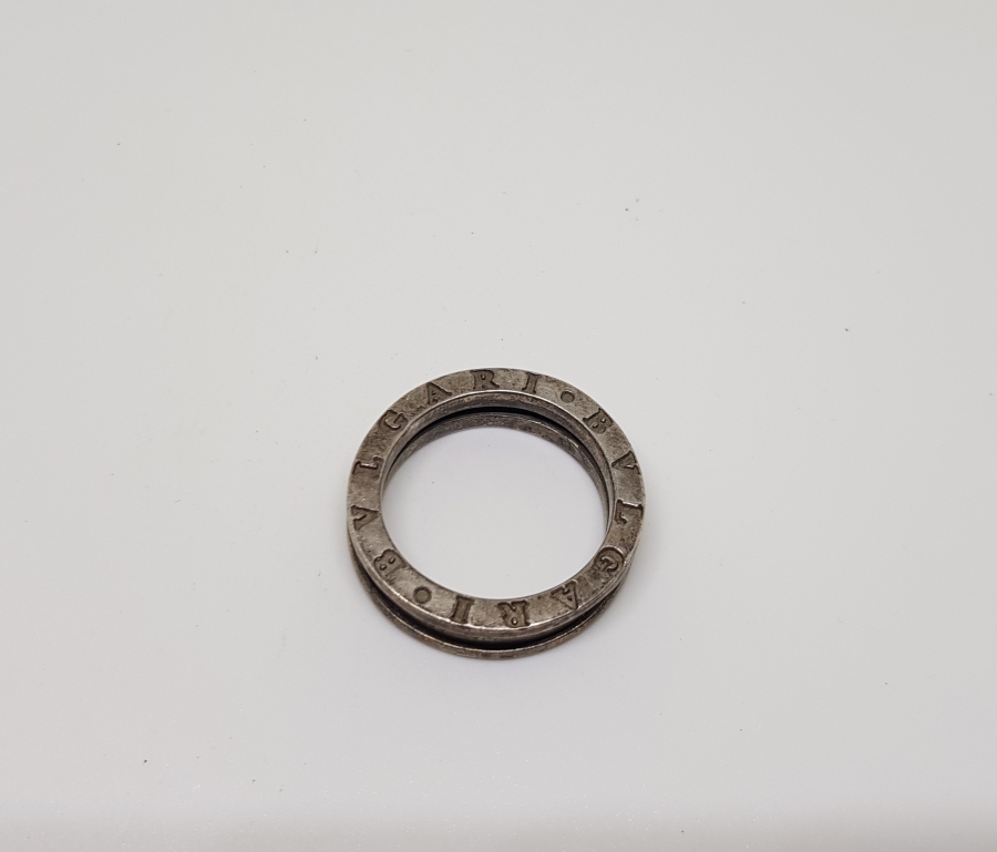 BVLGARI MARKA GÜMÜŞ YÜZÜK