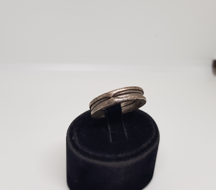 BVLGARI MARKA GÜMÜŞ YÜZÜK