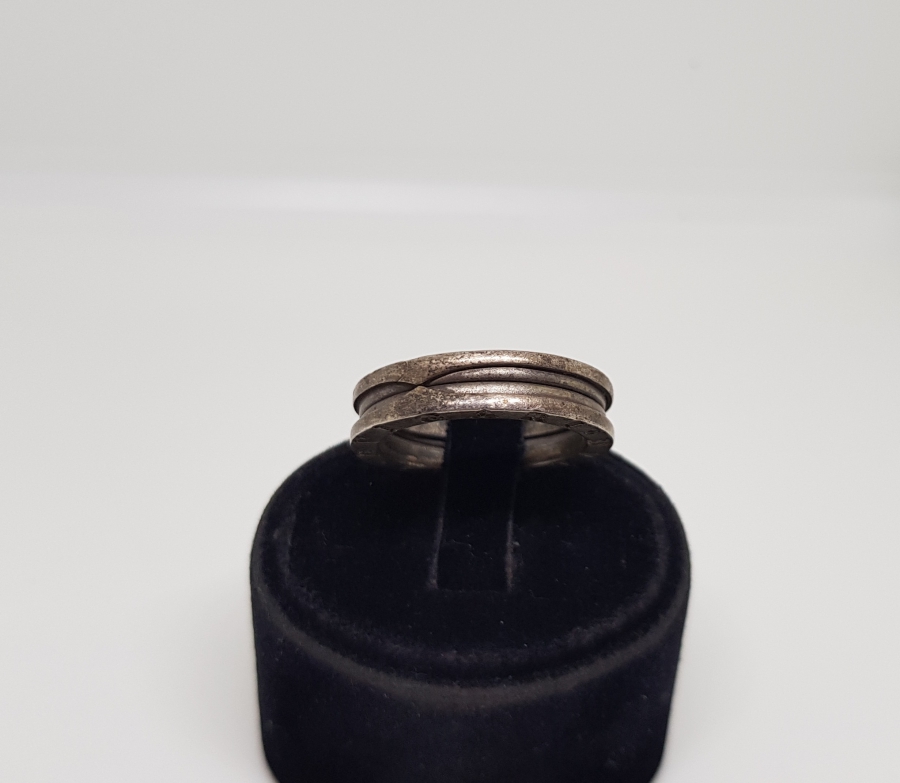 BVLGARI MARKA GÜMÜŞ YÜZÜK