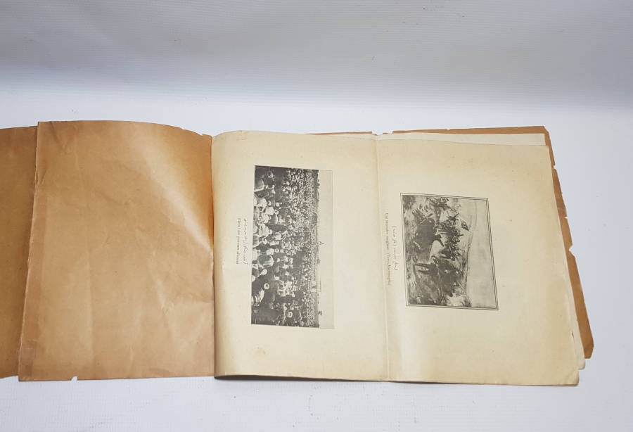 BALKAN SAVAŞLARI KONULU ÇOK NADİR FOTOĞRAFLI PANAROMİK DERGİ