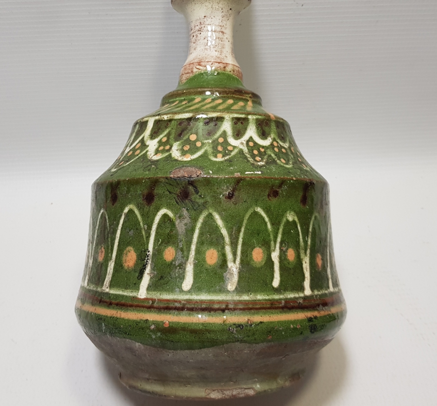 NADİR RENKTE OSMANLI DÖNEMİ KINIK NARGİLE ALTI