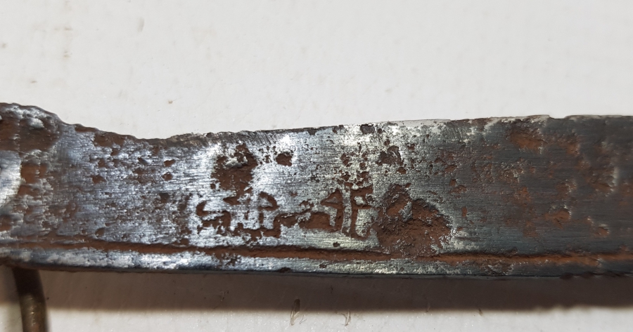 KAMA FORMUNDA YAPILMIŞ ÇOK NADİR OSMANLI DÖNEMİ SÜVARİ KAV ÇAKMAĞI - AKINCI KAV ÇAKMAĞI