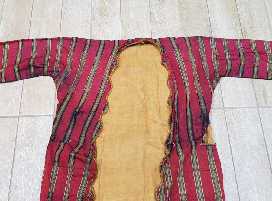 OSMANLI DÖNEMİ ANTEP YÖRESİ NADİR SIRMA İŞÇİLİKLİ EL DOKUMA ÜÇ ETEK