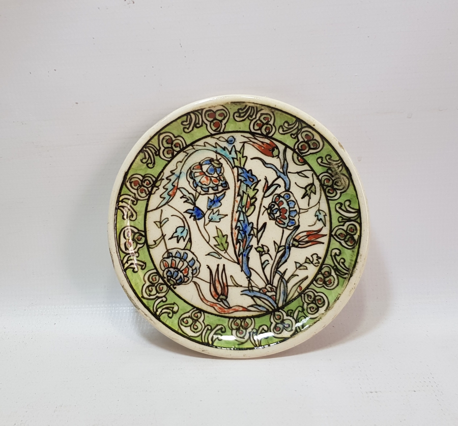 OSMANLI DÖNEMİ NADİR İZNİK ÇİNİ TABAK