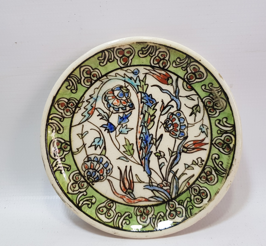 OSMANLI DÖNEMİ NADİR İZNİK ÇİNİ TABAK