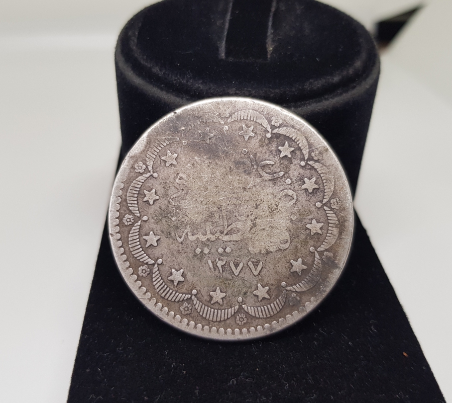 ABDÜLAZİZ HAN DÖNEMİ GÜMÜŞ 20 KURUŞ