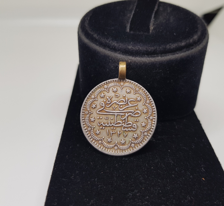 SULTAN MEHMET REŞAD DÖNEMİ GÜMÜŞ 5 KURUŞ MECİDİYE