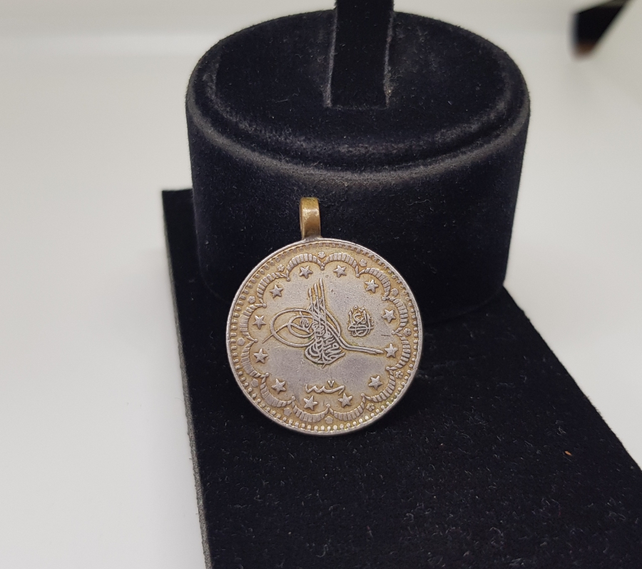 SULTAN MEHMET REŞAD DÖNEMİ GÜMÜŞ 5 KURUŞ MECİDİYE