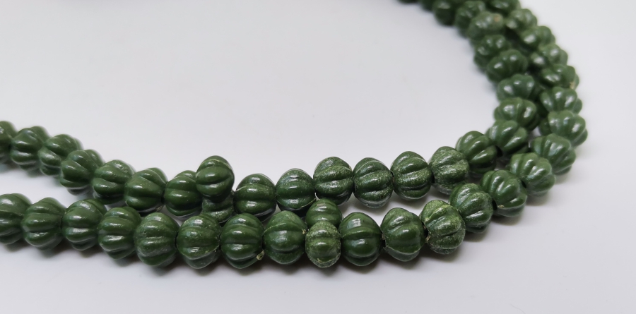 MİSK-İ AMBER NAMAZ TESPİHİ FORMUNDA YAPILMIŞ 99LUK ANTİKA PLASTİK TESPİH