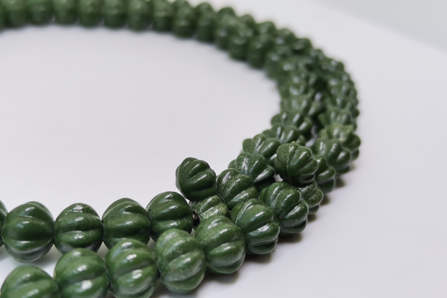 MİSK-İ AMBER NAMAZ TESPİHİ FORMUNDA YAPILMIŞ 99LUK ANTİKA PLASTİK TESPİH