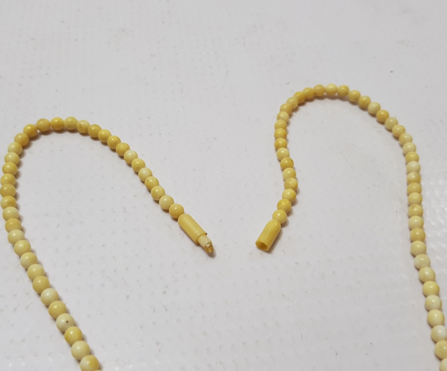 OSMANLI DÖNEMİ İŞLEMELİ NADİR FİLDİŞİ GERDANLIK