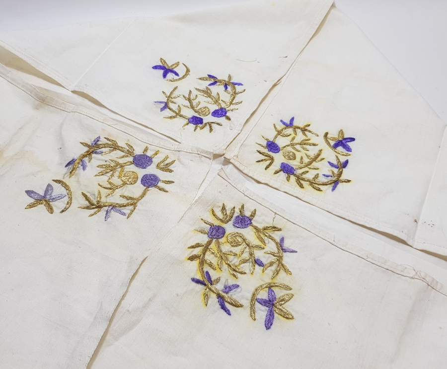 SIRMA VE KÖK BOYALI OSMANLI DÖNEMİ BÜYÜK BOY ÇEVRE